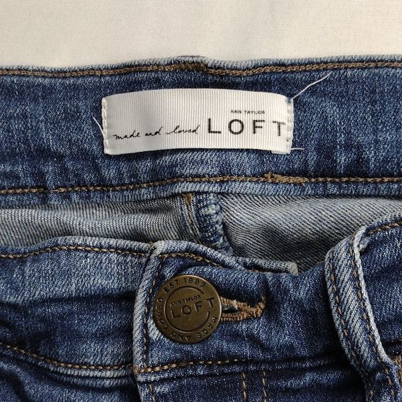Ann Taylor Loft Denim Jeans Shorts - Picture 5 of 12